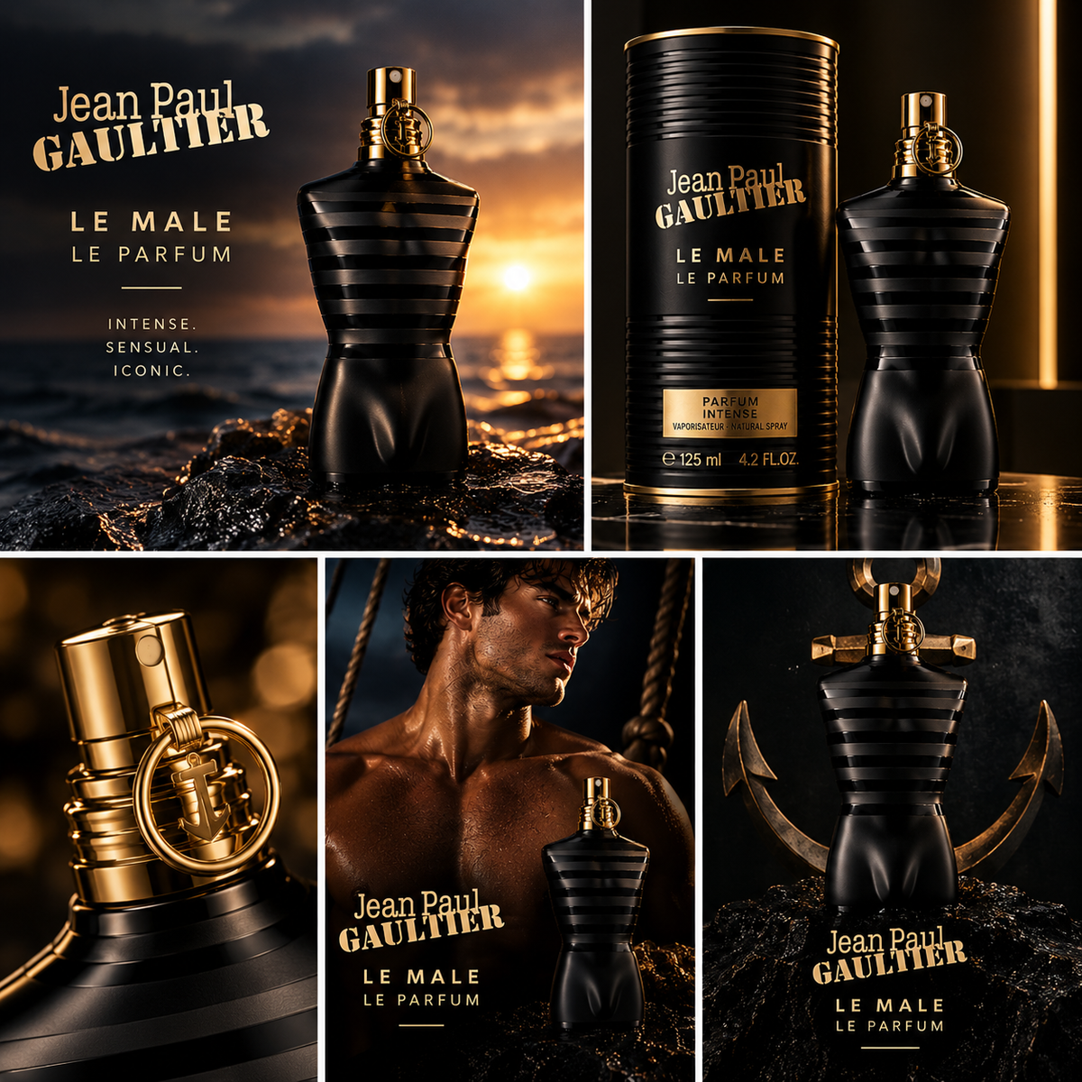 Jean Paul Gaultier Le Male Le Parfum van JPG